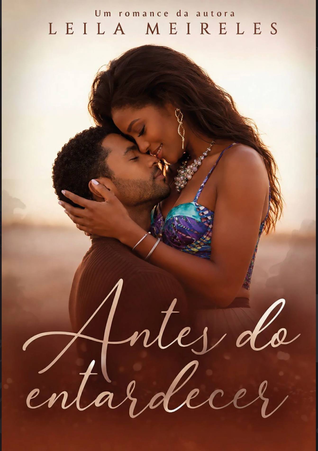 Capa de Antes do Entardecer, de Leila Meireles